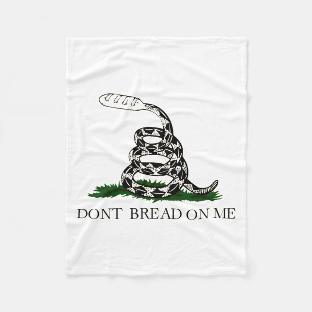 Dont Bread On Me  Fleece Blanket (Front)