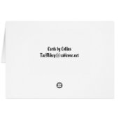 Don't breath too deep cards (Back Horizontal)