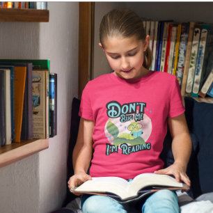 Dont Bug Me Im Reading Caterpillar Kids T-Shirt