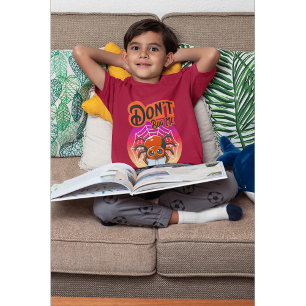 Dont Bug Me Im Reading Spider Kids T-Shirt