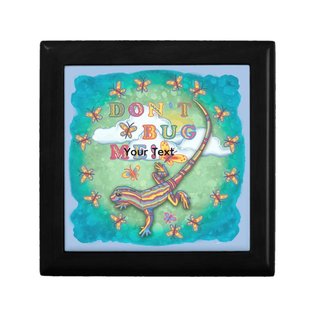 Don't bug me Lizard  Gift Box (Front)