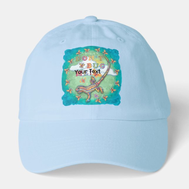 Don't bug me Lizard  Hat (Front)