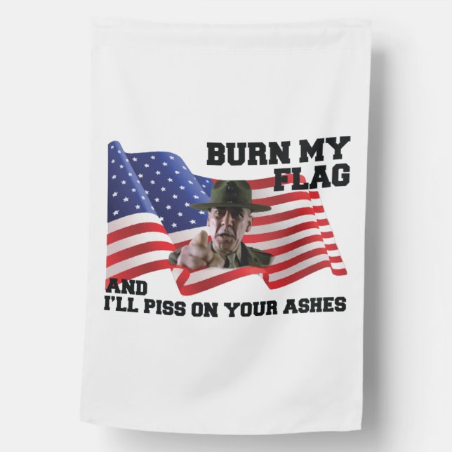 Don't burn my flag (Front)
