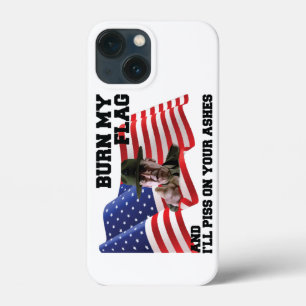 Don't burn my flag iPhone 13 mini case