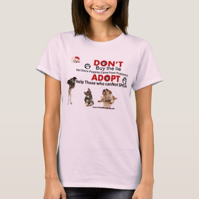 DONT BUY THE LIE T-Shirt (Front)