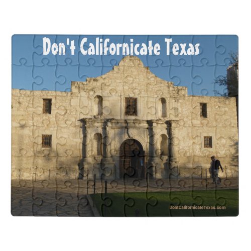 Dont Californicate Texas Acrylic Puzzle