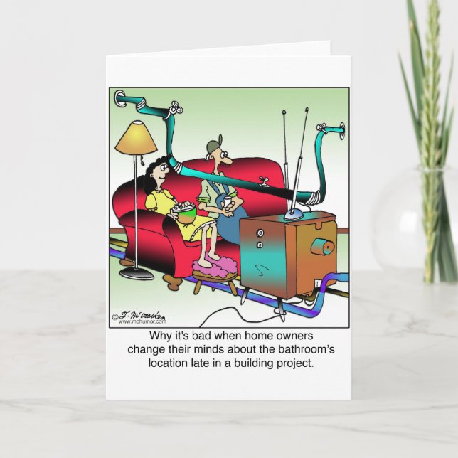 Don't Change Bathroom Location Late While Building Card (Front)