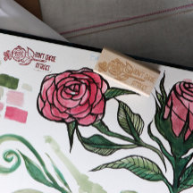 Don't chase attract butterfly rose art