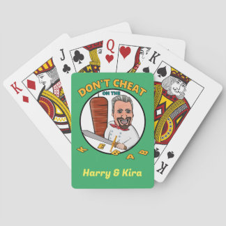 Don't Cheat on the Kebab Poker Cards