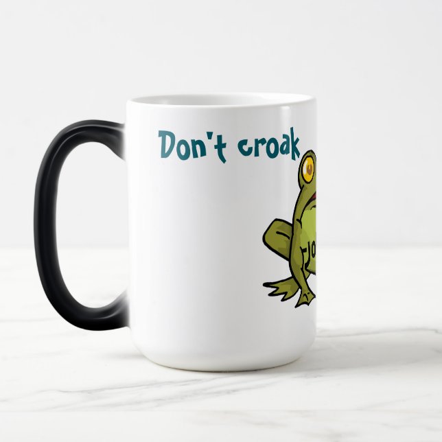 Don't croak without Jesus Color Morph Mug (Left)