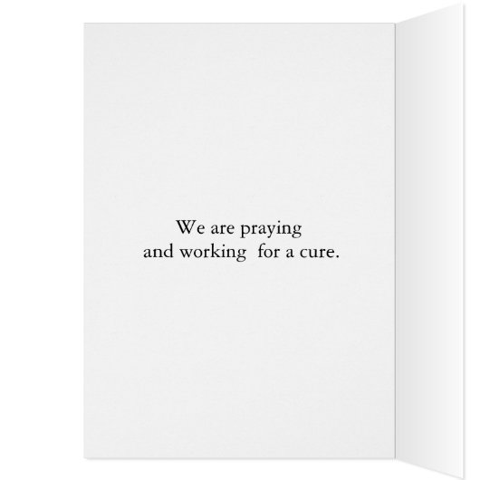 DON'T CRY. HAVE FAITH -  CARD (Inside (Left))