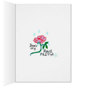 DON'T CRY. HAVE FAITH - CARD (Inside (Right))