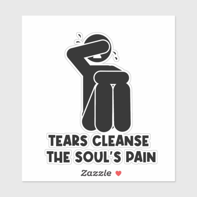 don't cry sticker (Sheet)