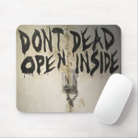 Don't Open Dead Inside Halloween Zombie Doormat