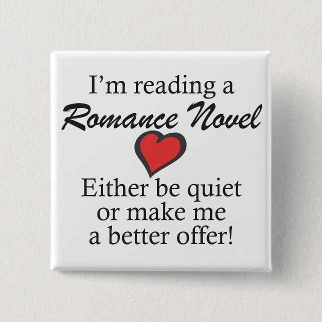 "Don't disturb me, I'm reading" button. Button (Front)