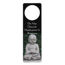 Don't Disturb Meditation Door Knob Hanger Don't Disturb Meditation Door Knob Hanger