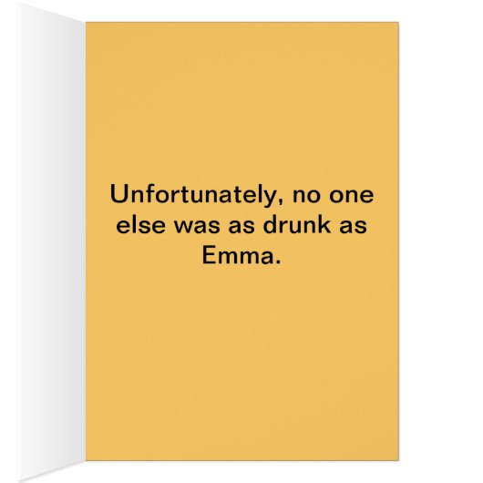 Don't Do Croquet Tricks at Office Parties (Inside (Right))