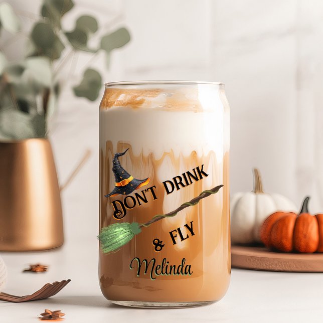 Don't Drink and Fly Funny  Can Glass (Creator Uploaded)