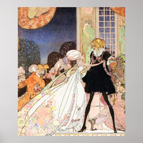 Dont drink Art Nouveau by Kay Nielsen Poster