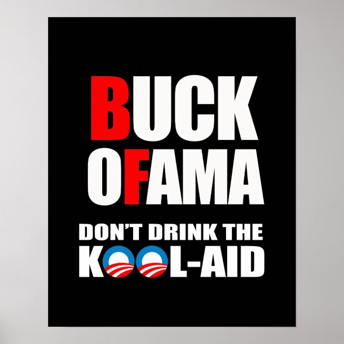 DON'T DRINK THE KOOL AID POSTER