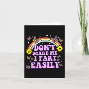 Don't E Me I Fart Easily Funny Embarring Adult Hum Card