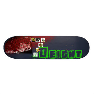 Don't Eat Cat in Half Skateboard Deck