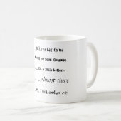 "Don't even talk to me" Coffee Mug (Front Right)