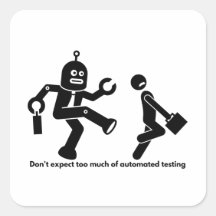Don't expect to much of automation testing for dev