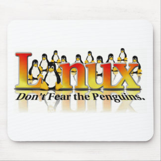 Don't fear the Penguins Mouse Pad