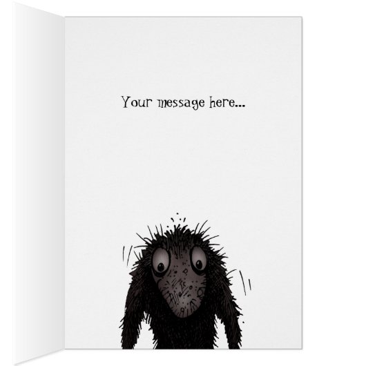 Don't Feed the Trolls! - Funny Troll Illustration (Inside (Right))