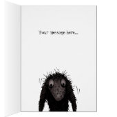 Don't Feed the Trolls! - Funny Troll Illustration Cards (Inside (Right))