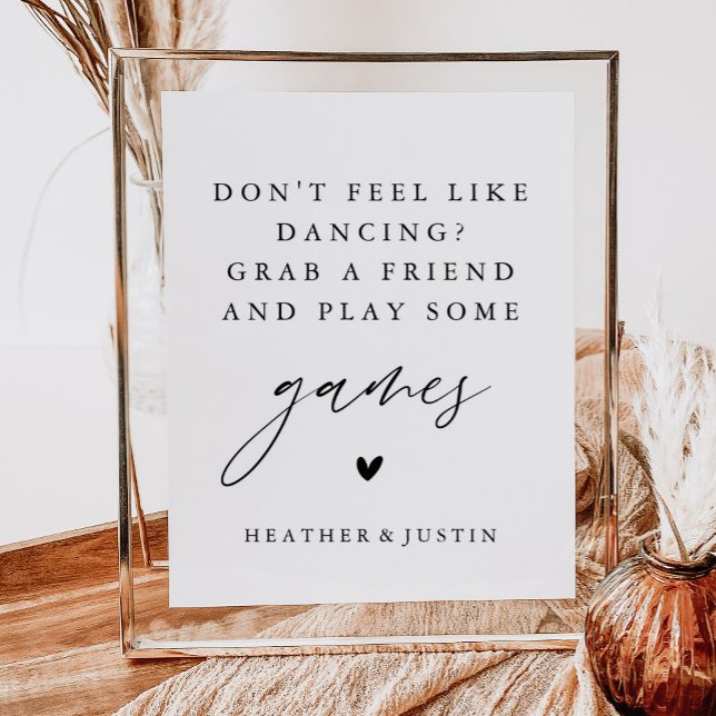 Don't Feel Like Dancing, Play Some Games Sign (Creator Uploaded)