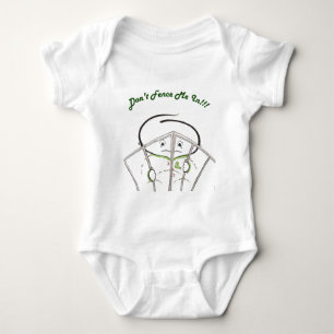 Don't Fence Me In!! Baby Bodysuit