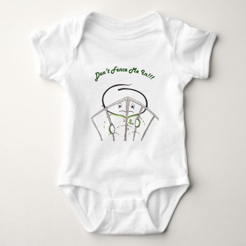 Dont Fence Me In Baby Bodysuit