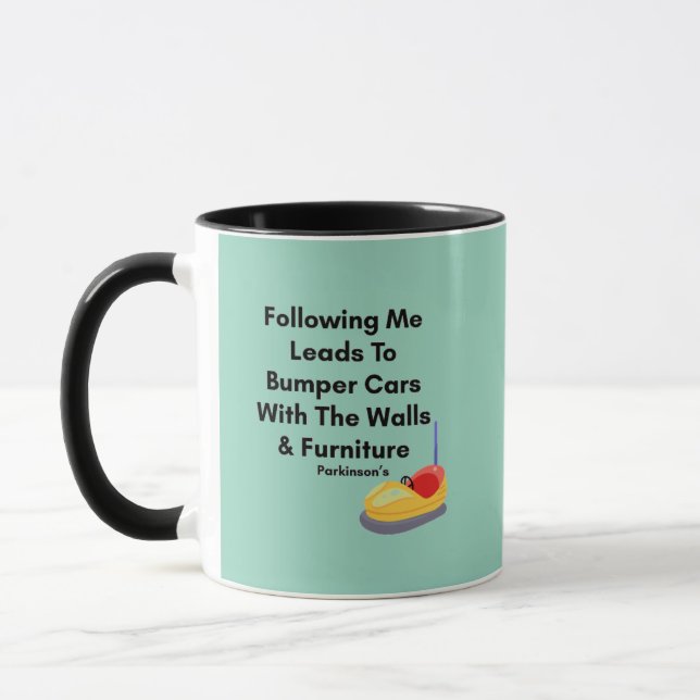 Don't Follow Me - Bumper Cars Mug (Left)