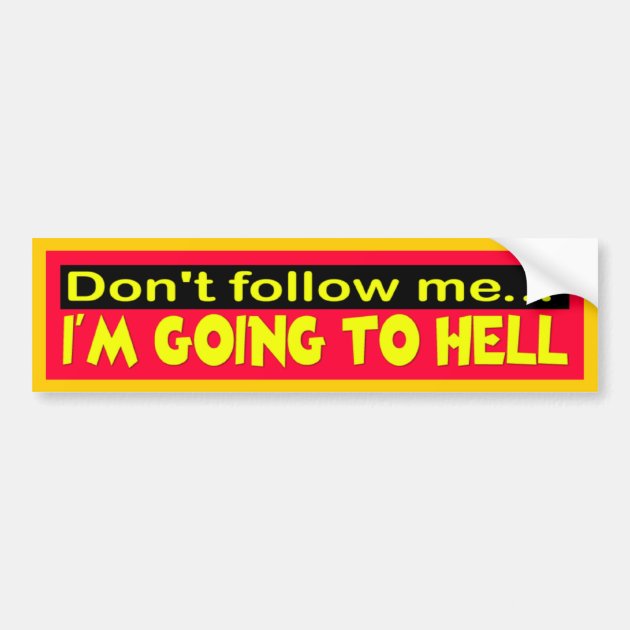 Stickers dont follow me à acheter en ligne
