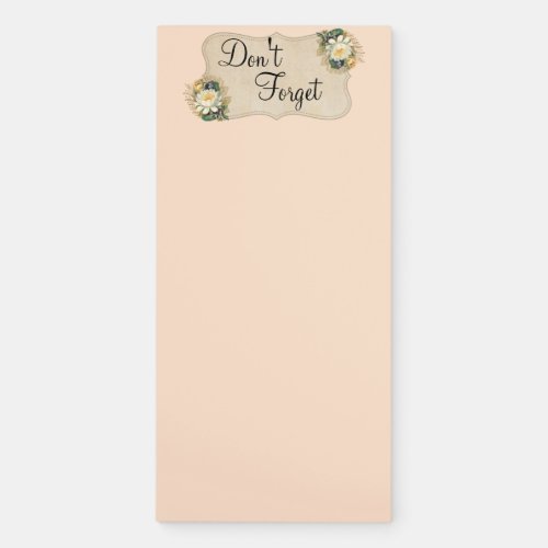 Dont Forget  Magnetic Notepad