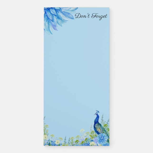 Don't Forget Magnetic Notepad (Front)