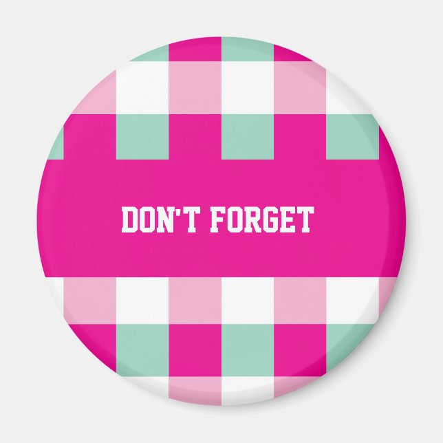 Don't forget memory  magnet (Front)