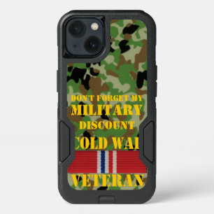 DON'T FORGET MY MILITARY DISCOUNT iPhone 13 CASE