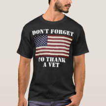 Don't Forget to Thank a Vet Honor Veterans