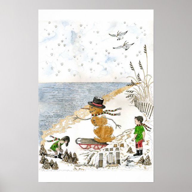 Don't Forget to Wear Your Boots! Poster Print (Front)