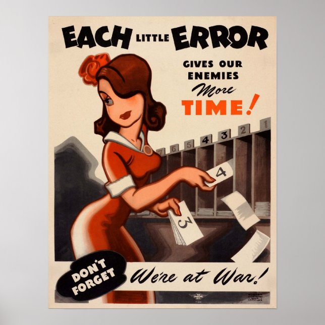 Don't Forget- We're at War! Poster (Front)