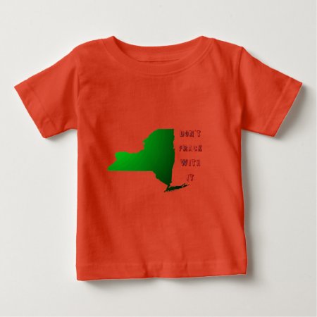Don't Frack With New York Baby T-shirt