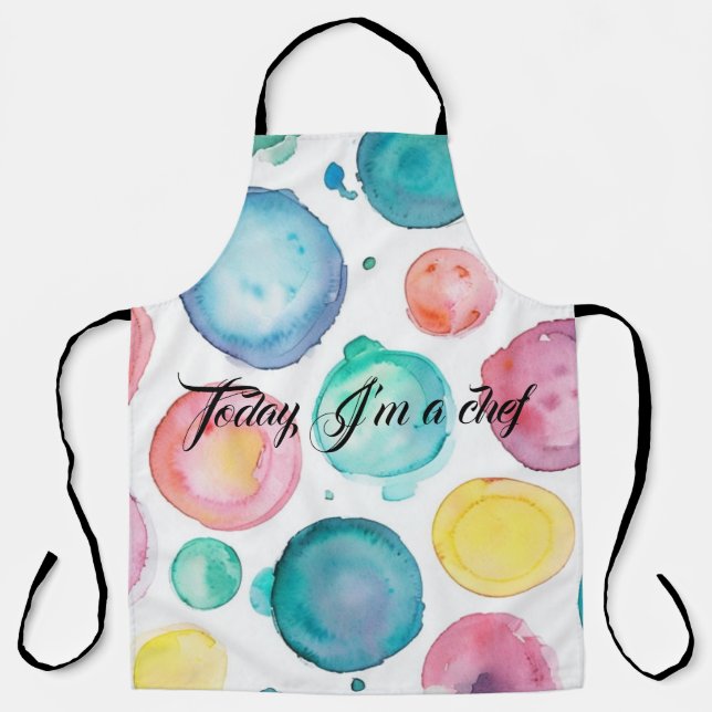 Don't get ahead of the pretty colors  apron (Front)