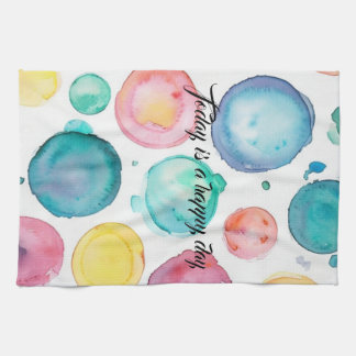 Don't get ahead of the pretty colors kitchen towel