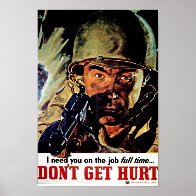 Don't Get Hurt Poster (Front)