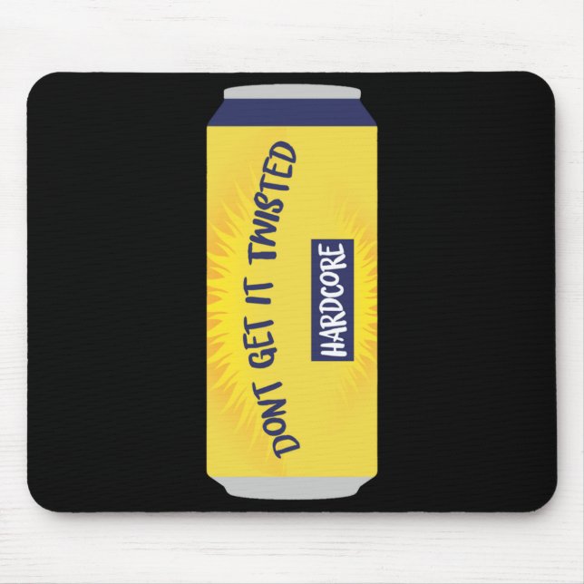 Dont Get It Twisted Tee Tea Meme Long Sleeve  Mouse Pad (Front)