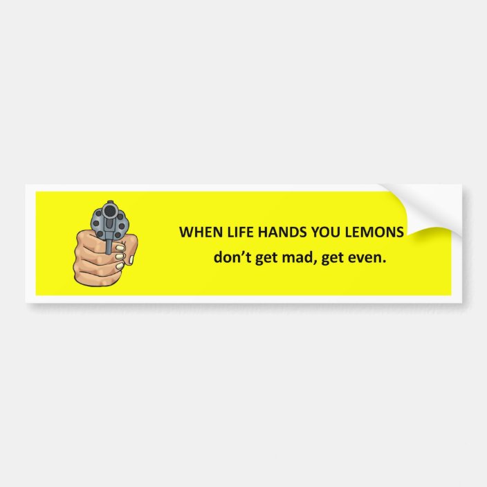 dont-get-mad-get-even-bumper-sticker-zazzle