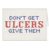 Don't Get Ulcers Cards (Front Horizontal)